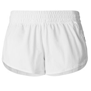 Lululemon TRACKER shorts white size 4